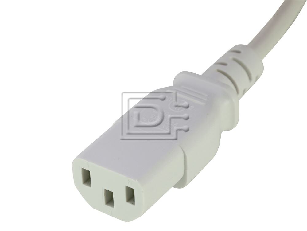 Generic CAB-PWR-C13-C14-2m-WHT-BN-OE Power Cable Image 2 image