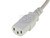 Generic CAB-PWR-C13-C14-2m-WHT-BN-OE Power Cable Image 2 image