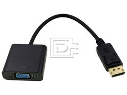 Generic CAB-AV-DISPLAYPORT-VGA-7IN-BN-OE 5KMR3 05KMR3 M9N09 0M9N09 RN699 0RN699 DANBNBC084 Displayport VGA Cable Adapter