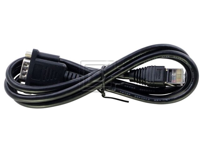 Generic CAB-CAT5-RJ45-SERIAL-DB9M-1m-BN-OE Cat5 RJ45 DB-9 Cable image 1
