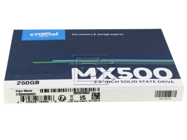 Crucial MX500 250GB SATA 6.35 cm (2.5-inch) 7mm Internal SSD  (CT250MX500SSD1)