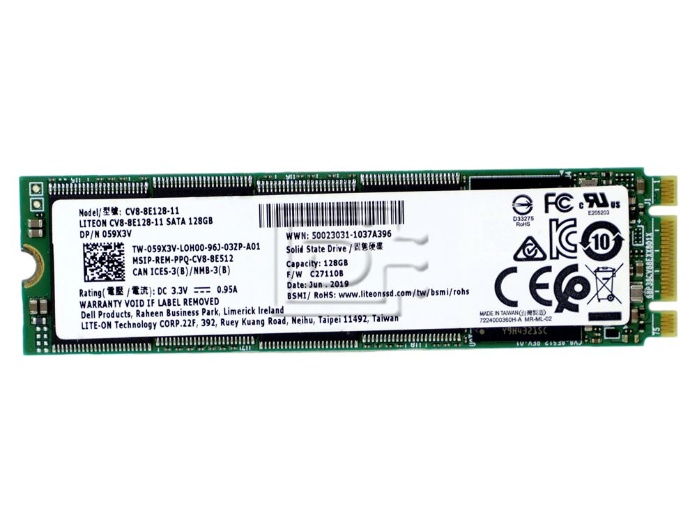 Liteon CV8-8E128-11 128GB M.2 2280 SATA 6Gb/s SSD Solid State