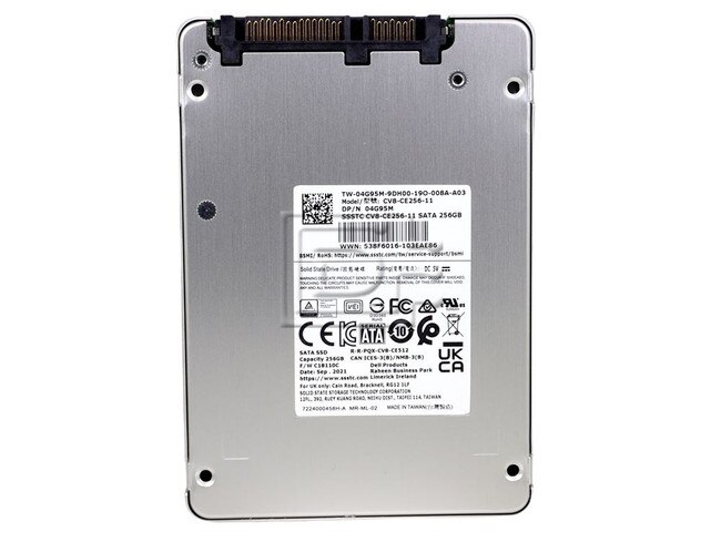 LITE-ON CV8-CE256-11 4G95M 04G95M 7V2PV 256GB SATA SSD Image 2 image