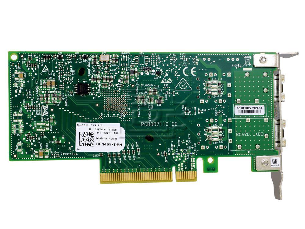 Mellanox CX4121A 5KDPN 05KDPN 406-BBLC 100Gbe NIC Network Interface Card Image 3 image