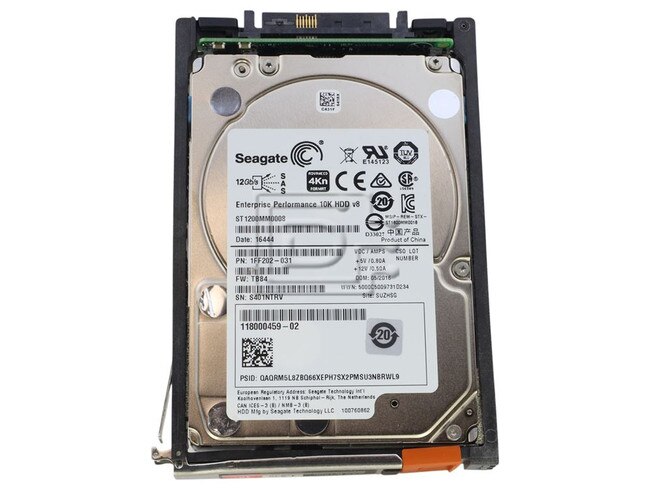 EMC D3-2S10-1200 005051632 118000459-02 1FF202-031 SAS Hard Drive Image 1 image