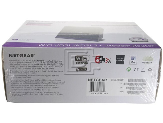 NETGEAR D6400 WiFi Modem Router image 3