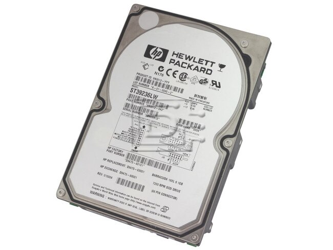 HEWLETT PACKARD D9475-60101 SCSI Hard Drive Image 1 image