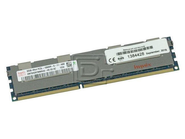 Generic RAM-DDR3-32GB-PC3L-10600R-BN-OE A6994464 HMT84GR7MMR4A-H9 32GB Dell PC3 RAM SNPM39YFC/32G image 1