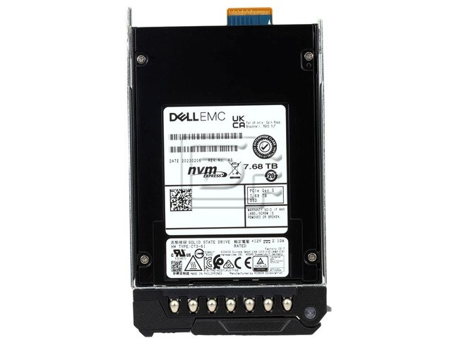 Dell 345-BLWS 7.68TB E3.s PCIe Gen5 NVMe Solid State Drive SSD Image 3 image