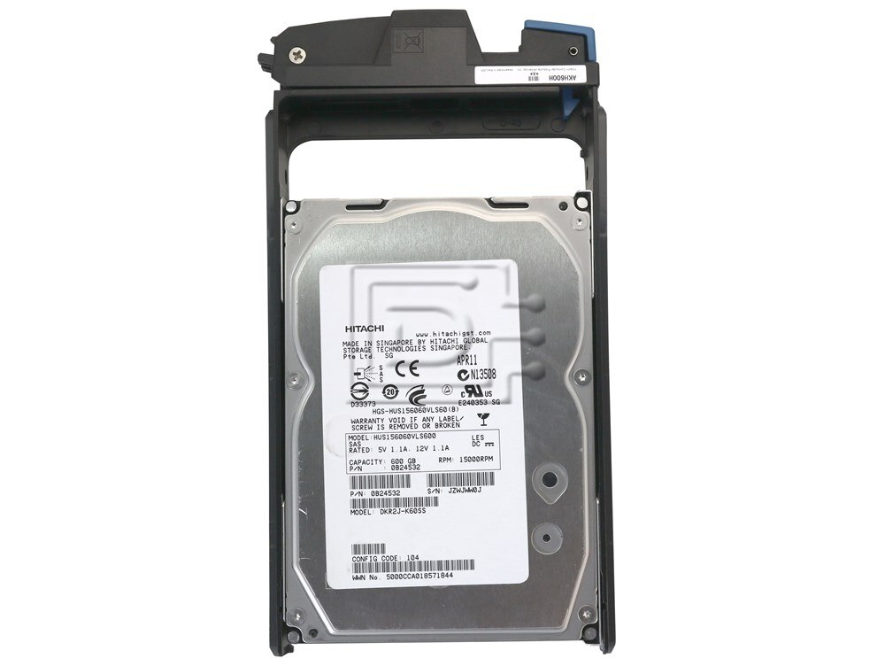 Hitachi AMS DF-F800-AKH600 2000 Series 600GB 15K SAS Hard Drive Kit