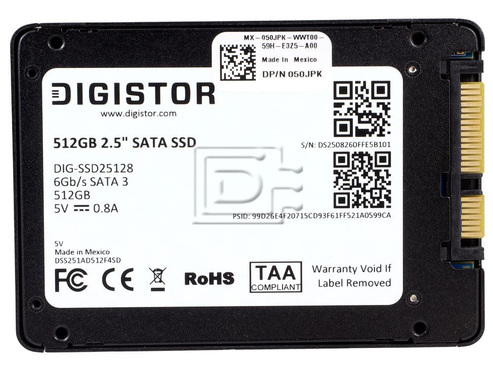 DIGISTOR DIG-SSD25128 50JPK 050JPK 512GB SATA TAA Compliant TCG OPAL SED Encryption 512GB SSD Image 2 image