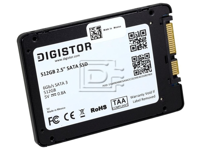 DIGISTOR DIGSSD512GB 512GB SATA SSD Laptop PC Image 1 image