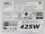 Dell DNR74 0DNR74 YFY1V 0YFY1V Y6WWJ 0Y6WWJ Power Supply Unit Image 2 image