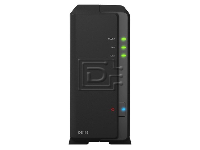 Synology Diskstation Ds115 1 Bay Sata Dual Core Nas Server