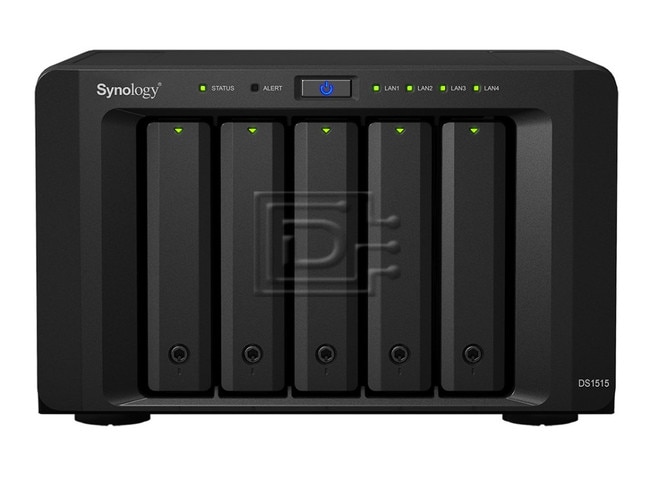 Synology DS1515 Network Attached Storage Array Server Image 1 image