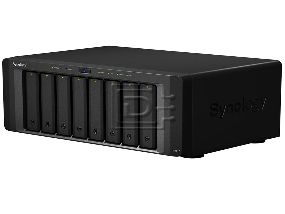 独特な店 Quad SATA 8-bay DS1817+ Diskstation Synology Core NAS AES-NI 外付けハードディスク・ドライブ