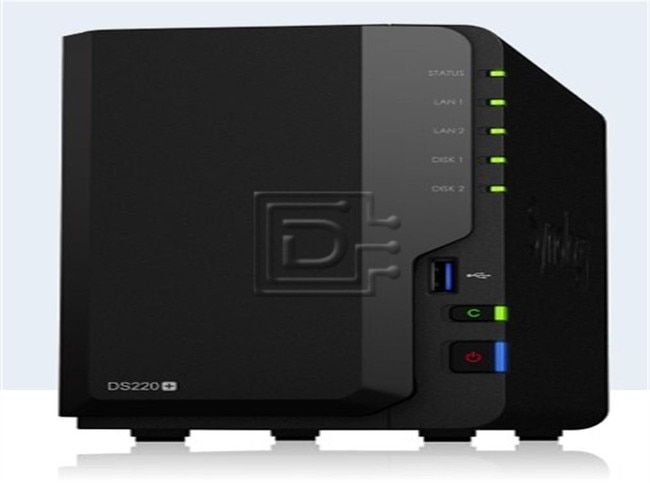 Synology DS220-PLUS DS220-PLUS Network Attached Storage Array Server Image 1 image