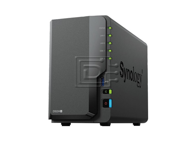 Synology DS224+ Network Attached Storage Array Server Image 1 image