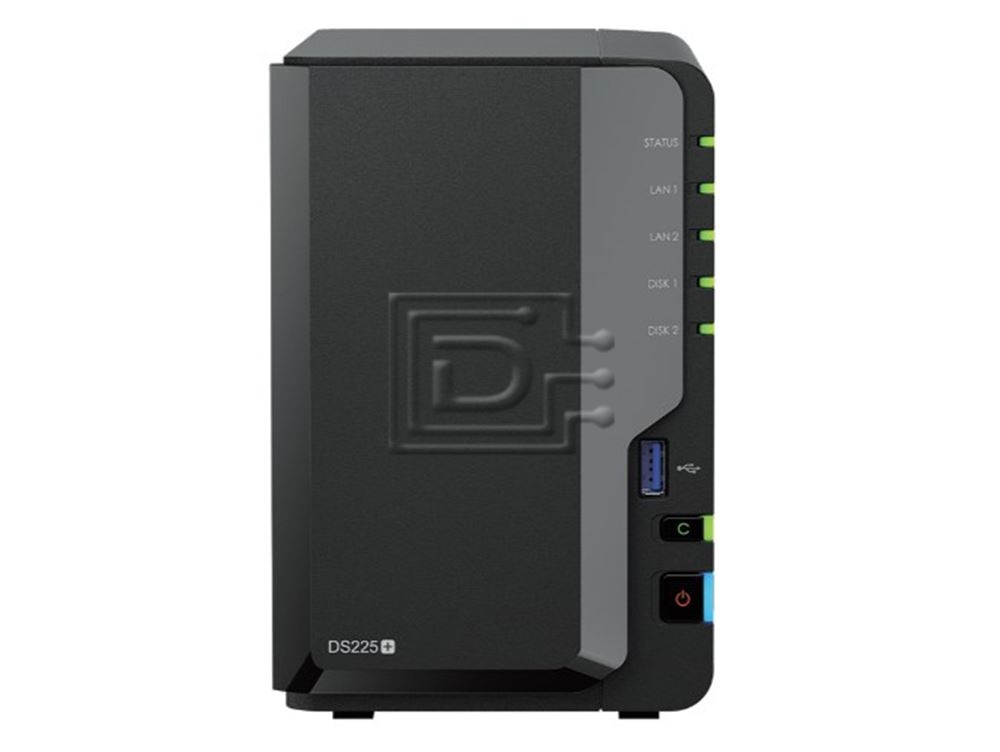Synology DS225+_SYNPLUS_6GB 4TB Synology Plus NAS Server DiskStation 2-Bay Image 1 image