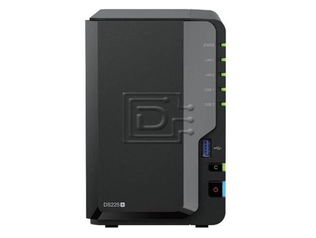 Synology DS225+_SYNPLUS_6GB 4TB Synology Plus NAS Server DiskStation 2-Bay Image 1 image