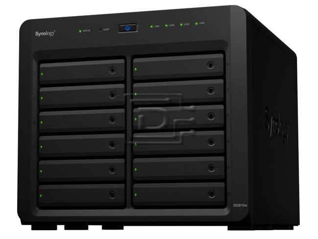 Synology DS3615XS Network Attached Storage Array Server image 1