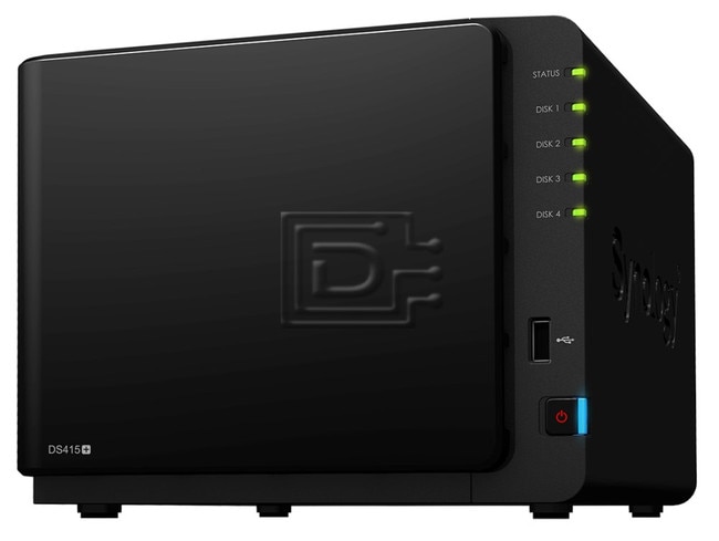 Synology DS415-PLUS DS415+ Network Attached Storage Array Server Image 1 image