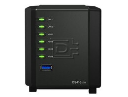 Synology DS416SLIM Network Attached Storage Array Server