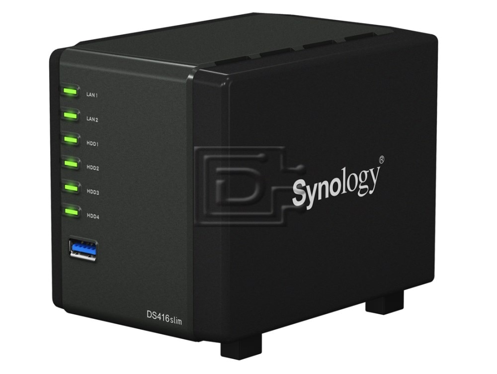 Synology DS416SLIM Network Attached Storage Array Server Image 2 image