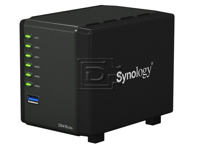 Synology DS416SLIM Network Attached Storage Array Server image 2
