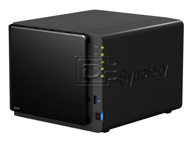 Synology DS416 Network Attached Storage Array Server Image 1 image