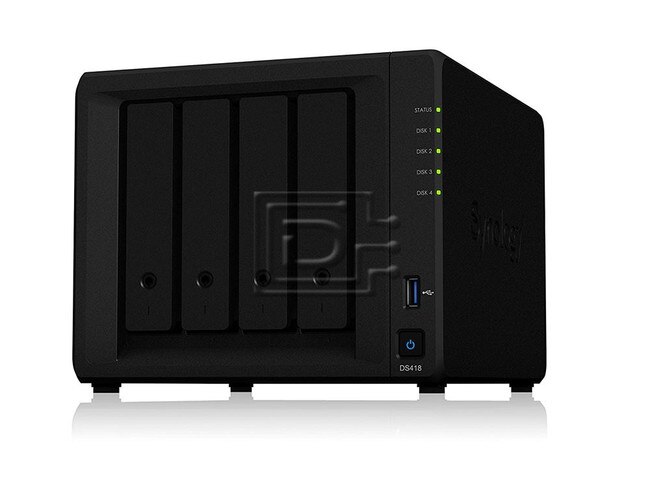 Synology DS418 Network Attached Storage Array Server Image 1 image