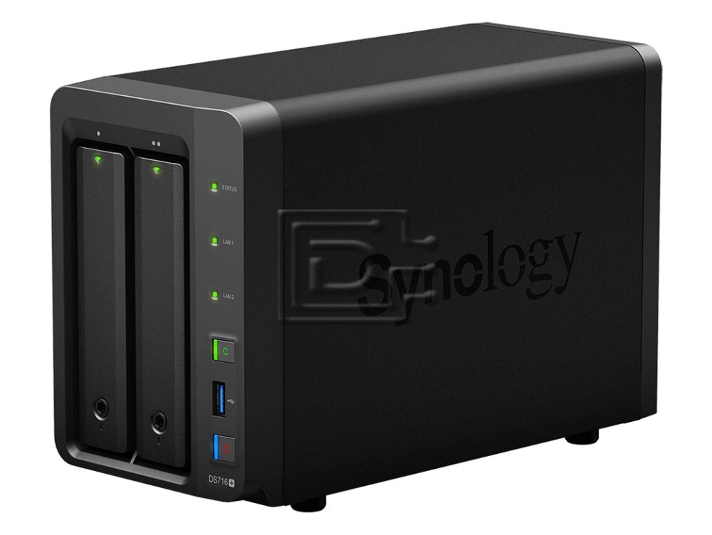 Synology DS716-PLUS DS716+ Network Attached Storage Array Server Image 4 image