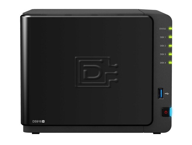 Synology DS916-PLUS DS916-PLUS Network Attached Storage Array Server Image 4 image