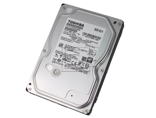 Toshiba DT01ACA025 HDKPC07D0A01 AA00/7D0 KCCGN 0KCCGN SATA Hard Drive image 1