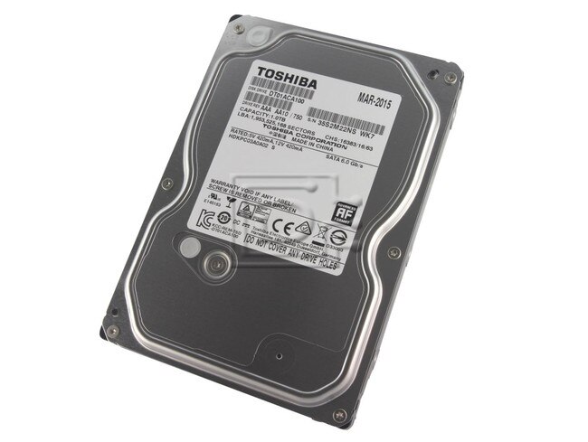 Toshiba DT01ACA100 9F13180 DS7SAE100 SATA hard drive image 1