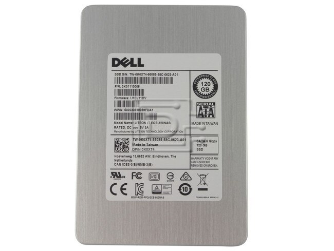 LITE-ON ECE-120NAS K0XT4 0K0XT4 3K01110006 SATA Solid-State Drive image 1