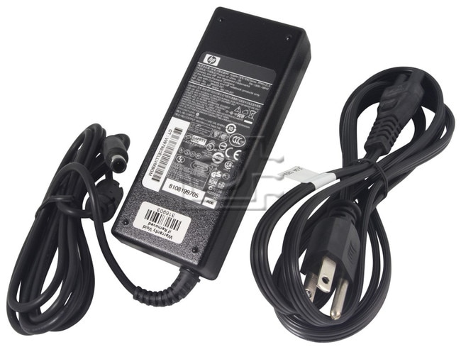 HEWLETT PACKARD ED495AA 384021-002 384020-001 NW199AA KG298AA HP 90 Watt Laptop Power Adapter image 1