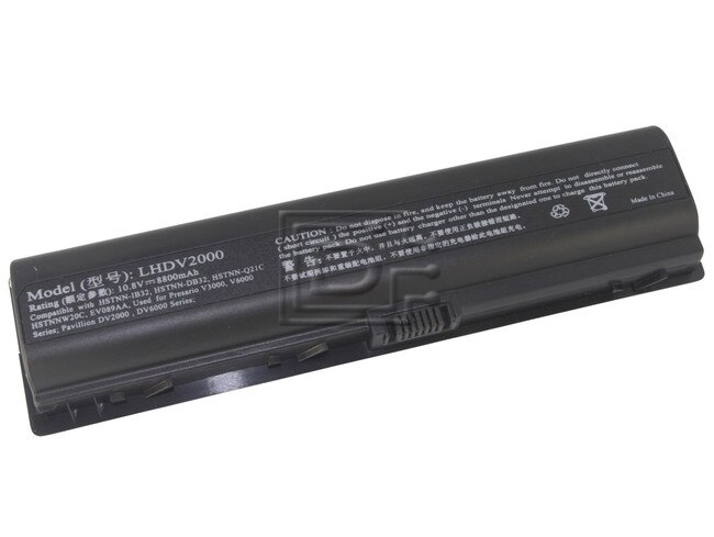 HEWLETT PACKARD EV089AA 411462-421, 411462-141, 417066-001, 432306-001, EV088AA, EV089AA, EX940AA, EX941AA, HSTNN-IB3, HSTNN-DB31, HSTNN-DB32, HSTNN-LB31, 436281-241, 452057-00, HSTNN-Q21C, HSTNN-W20C, 462853-001 HP/Compaq Notebook PCs battery image 1