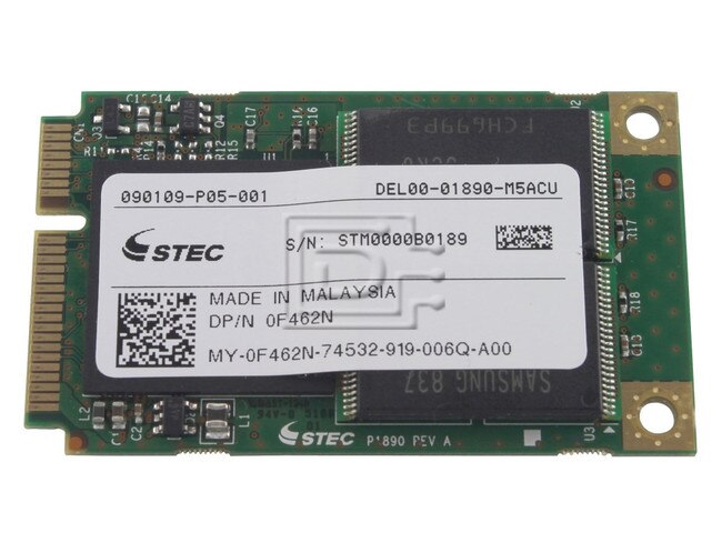 sTec F462N DEL000-01890-M5ACU STM000111D0E 0F462N mSATA SSD Image 1 image