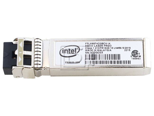 INTEL FTLX8574D3BCV-I4 0XYD50 XYD50 AFBR-710DMZ-IN1 10G SFP+ Transceiver Image 1 image