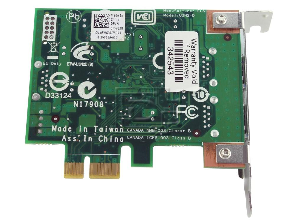 Dell FWGJ8 0FWGJ8 Expansion Controller Card Image 2 image