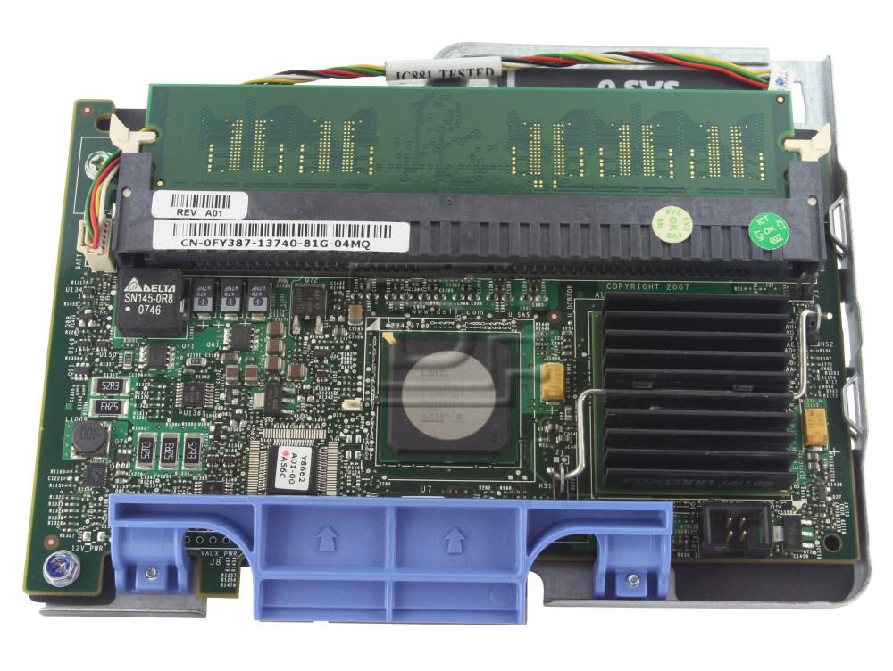 Dell FY387 / 0FY387 PERC 5/i 256MB SAS/SATA PCIe RAID Controller