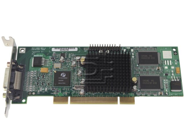 MATROX GRAPHICS G55MDDAP32DB Dual Monitor Head Video Card image 2