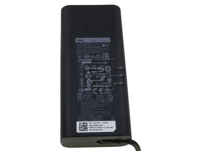 Dell GJJYR HXYHX LA65NM190 HA45NM170 HA30NM150 DA45NM170 LA45NM171 DA30NM150 LA45NM150 DA65NM190 AA45NM150 492-BBUU 470-ABSF ADP-30CD 689C4 HDCY5 F17M7 F17M7 02CR08 08XTW5 493-0F17M7 0HDCY5 8XTW5 24YNH 02YKOF 5FX88 2VP8G 2YKOF LA65NM170 2YKOF 02YKOF 492-BDQM WF7NH Dell 65W USB-C Charger Power AC Adapter with Power Cord Image 2 image