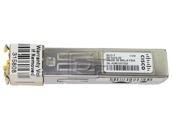 CISCO GLC-T GLC-T= GLC-T 1000BASE-T SFP GBIC Image 1 image