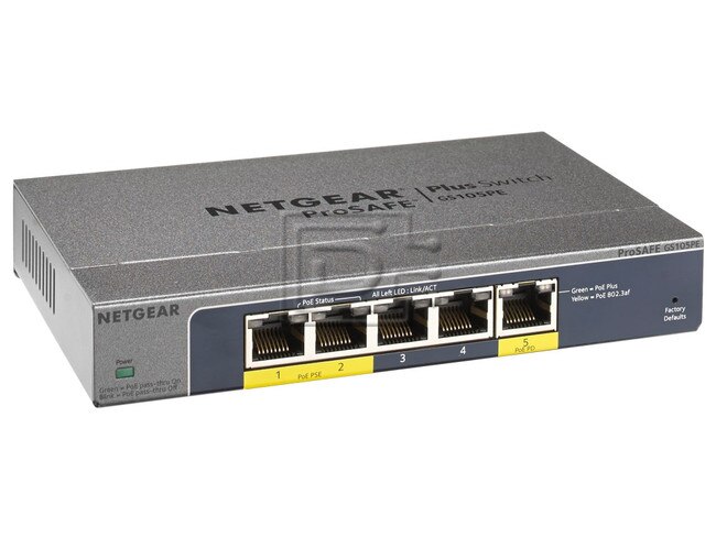 NETGEAR GS105PE B00J8NAWZ8 Ethernet Switches Image 1 image