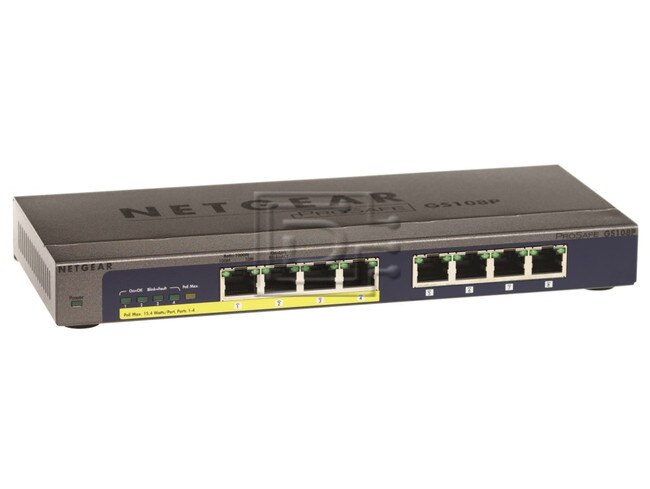 NETGEAR GS108P Ethernet Switches Image 1 image