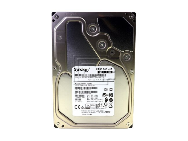 Synology HAS5300-8T Synology 8TB 12Gbps SAS Hard Drive Image 2 image