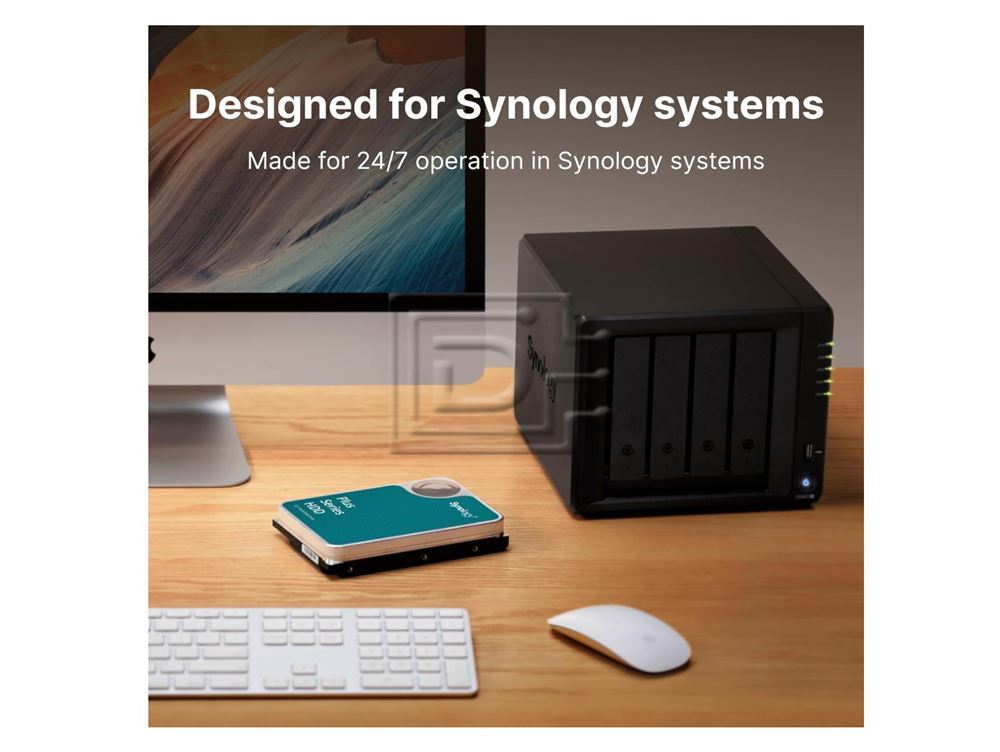 外付けハードディスク・ドライブ Synology HAT3300-4T HDD 4TB Synology NAS用HDD HAT3300-4T [4TB HDD Plusシリーズ 3.5インチ
