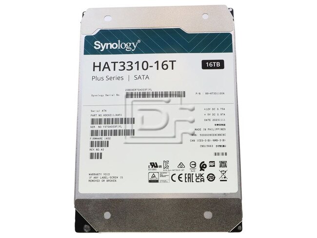 Synology HAT3310-16T SATA Hard Drive Image 1 image